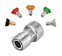 Garden Hose To Mini Power Washer Adapter-3/4 Ght To 1/4