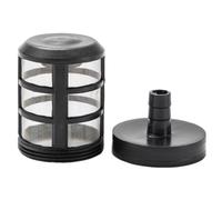 Garden Hose Water Filter - 3/4 Inch Sediment Filter with 100 Mesh Stainless Steel Screen Attachment for Pressure Washer, Garden Pump, Irrigation, Landscaping, Agriculture, Water Purification