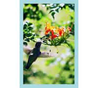 Garden Hummingbird Journal: Nature-Themed Notebook for Daily Writing, Journaling, School Notes & Creative Ideas | 100 Lined Pages, 6×9 | Perfect for Students, Teens, Bird Lovers & Nature Enthusiasts