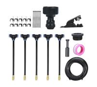 Garden Irrigation System, 360 gradi Bendable Drip System, Automatic Watering Equipment Efficient Plant Care, Flessibile Tubing Design per Balcony Orchard Landscape, 7.87x1.57x0inch
