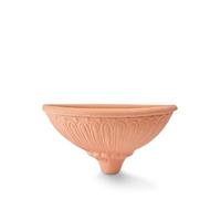 Garden Italia VASI Gerla Vaso a Parete (Basket) in Resina CM. 44 X 18 H 22 in Resina Colore IMPRUNETA Leggero e Robusto