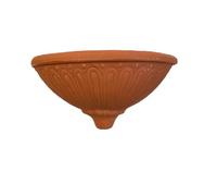 Garden Italia VASI Gerla Vaso a Parete (Basket) in Resina CM. 44 X 18 H 22 in Resina Colore Terracotta Leggero e Robusto