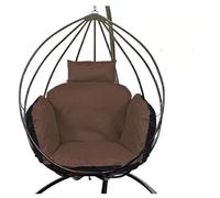 GARDEN KING ROYAL REST Cuscino per poltrona sospesa, cuscino seduta con schienale e poggiatesta, cuscino per dondolo a uovo, poltrona sospesa