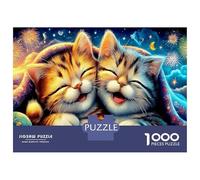 Garden Kittens Puzzle 1000 Pezzi Per Adulti, Puzzle 1000 Pezzi Cute Cats Impossible Challenge Home Decoration Regali 70x50cm/1000pcs