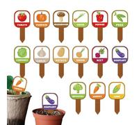 Garden Labels For Plants | 15-piece Waterproof Flower Growing Markers
