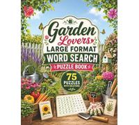 Garden Lovers Word Search Puzzle Book - Large Format