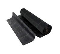 Garden Mile®, resistente telo anti-erbacce 1 m x 50 m, membrana per terreni, pacciame, giardini, 50 gancetti in omaggio.