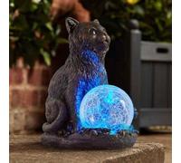 Garden Mile Statua ornamentale da giardino a energia solare, con luci LED multicolori, resistente alle intemperie, durevole, a forma di animale, per patio e giardino
