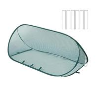 Garden Net Plant Protection Cover - Automatic Feature, 39 Inch External Shielding Device, Weatherproof Greenhouse Porch Component, Durable Green Synthetic Fastener | Utility Tool For Flowers &