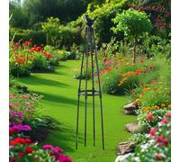 Garden Obelisk Trellis Solpy Study Plant Support per le piante in vaso in