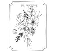 Garden of Color - Flower Coloring Book: Inspiring flower artwork to color, unwind, and enjoy colorbook
