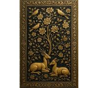 Garden of Golden Deer: A Persian Grove-Inspired Hardcover Journal of Serenity and Symbolism
