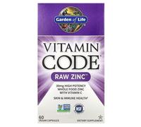 Codice Vitamina Zinco crudo - 60 capsule vegane