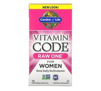 Garden of Life Once Daily Multivitaminico per le donne donna 75 capsule vegetali