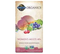 Garden of Life Organics Women's Multi 40+, multivitaminico per donne, 120 compresse vegetali