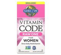 Vitamina Codice RAW UNO per Donne - 75 capsule vegetali