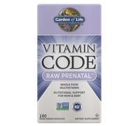 Garden of Life Vitamin Code RAW Prenatal, 180 caps