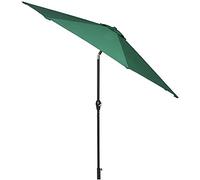 Garden Parasol Umbrella 2.7m Waterproof Tilting S with Crank Handle 9FT Collapsible Beach Umbrella Parasol Outdo