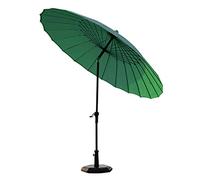 Garden Parasol Umbrella Outdoor Beach Market Umbrella with 24 Ribs 9ft Canopy Patio with Tilt Pole And Crank No Base
