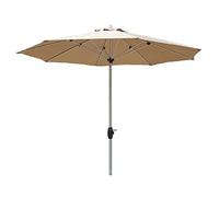 Garden Parasol Umbrella Outdoor Patio 9ft Table Market Umbrella with Push Button Tilt And Crank