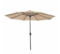 Garden Parasol with Solar-ed LED Lights 2.7M Unique And UtilityPatio Patio Umbrella