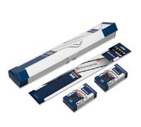 Garden Parts HQV - Set di guide X-Force da 38 cm + 2 catene S35G X-Cut da 325", 1,5 mm, 64 maglie, pezzi di ricambio di alta qualità per motoseghe, durevoli, precisi e potenti