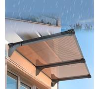 Garden Pensilina da Esterno,Parapioggia Tettoia Tenda da Veranda Resistente Agli Urti da 200 Kg,Tettoia per Porta e Ingresso Protezione Uv,Antipioggia e Antineve (65x430cm/26"x169")