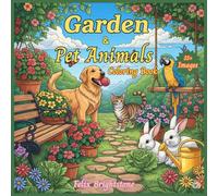 Garden & Pet Animals Coloring Book