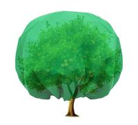 Garden Plant Protection Cover - Circular Mesh Drawstring Shield, Reusable Fabric Barrier For Vegetables Trees Shrubs Raised Bed Planters, Breathable Outdoor System | Balcony Patio Greenhouse Frost Sun