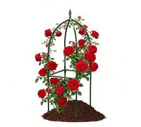 Garden Plant Support - Tall Climbing Vine Frame, Outdoor Adjustable Plant Holder with Stable Ground Insert Design, Vertical Growing Structure for Decorative Landscaping, Ideal for Patio Planter Vegeta