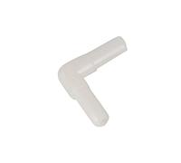 Garden Plumbing 50 Pieces of Three-Way Right Angle 90 Degree Elbow Connector White Black Optional Garden Watering Hose Water Pipe Joint Aquarium Accessories (Color : White Elbow)