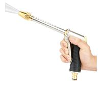 Garden Pressure, Car Cleaning Spray Lance, 7.28inch Force Flow Extension System Adjustable Kit with Reach, Heavy Metal Nozzle Industrial Grade Tool, Leakproof Grip Design