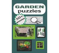 Garden Puzzles: Spring into Gardening with this crossword and search a word puzzle book with solutions 6X9