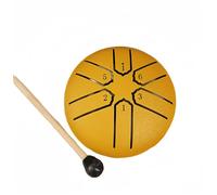 Garden Rain Drum - 3 pollici, 6 toni, incanta il tuo spazio esterno con suoni eterei(Yellow)