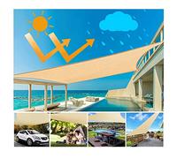 Garden Sail 2x3m Shade Vasti per Esterni Oxford in Tessuto Oxford Sun Oxde Oxford Sail Brod Block UV Blocco Sollieva Impermeabile per la Protezione per la Protezione per la Protezione Solare per la