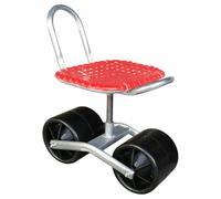 Garden Seat - Wheels Garden Stools For Gardening, Adjustable Height, 360