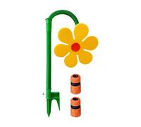 Garden Sprinkler, Dancing Flower Sprayer, Lawn Water Toy, Abs Durable Material, 360-Degree Splashing Design, Backyard Sprinkler Flower Outdoor Liquid Play and Irrigation Use