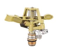 Garden Sprinkler Rotating Spray Nozzle 360 Degree Adjustable Zinc Alloy Lawn Irrigation Watering Tool For Outdoor Garden And Agricultural Use