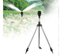 Garden Sprinklers for Lawns, 2025 New Lawn Garden Rotating Tripod Sprinkler for Garden Watering System, Ampia area rotante tripod Irrigazione Hose Grass Water Sprinkler for Lawn Equipment (1 pezzi)