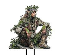 Garden Stakes Decor - Weatherproof Whimsical Charm | 2D Acrylic Fairy Garden Stakes Easy To Install Weatherproof | For Terrace Living Room Patio Pathway Lawn Farm Indoor Outdoor 30x17cm 100g