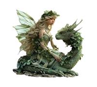 Garden Stakes in the Enchanting Forest, Fairy Garden Stakes Flat Decor, Ground Insert, Flower Pot Decoration For Lawn Backyard (A)