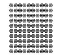 Garden Stakes Pad - Gestiro in plastica del paesaggio per la barriera delle erbe infestanti, crea una presa più robusta Questo titolo ottimizzato segue il marchio - Parola chiave (100pcs)