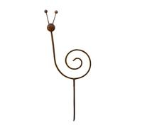 Garden Stakes, Snail Shape Supports, Strong Hold with Iron Build, 34.64 inches Decorative Climbing Plant Stick Set, Antique Style Outdoor Decor, Walkway Accessories for Yard and Bonsai Use