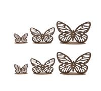 Garden Stories Set di 6 farfalle decorative in metallo