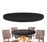 Garden Table Covers Round | Waterproof Anti-UV Oxford Fabric Outdoor Rounds Tabless Coverss - Rounds Tables Top Covers For Outdoor Round Furniture, Coffee Table, Banquet Tables