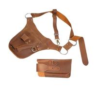 Garden Tool Belt - Leather, 118x30x2cm Florist Belt Apron | Multi-Pocket Gardening & DIY Tool Bag, Hands-Free Organizer For Gardeners, Landscapers, Carpenters, Electricians, Plumbers
