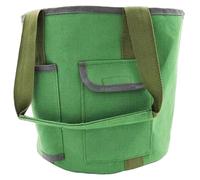 Garden Tool Borse da 12 pollici, tote bag in tela con multipocche maneggiano l'organizzatore di utensili per secchi pesanti perfetti per le donne uomini
