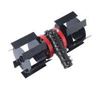 Garden Tractor Plow, Disc Harrow - Aratro a disco robusto pesante,Scarice per prato resistenti all'erosione che abbandonano la ruota per il trattore del terreno di Orchard Farm Garden Farm