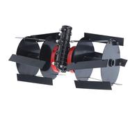 Garden Tractor Plow, Disc Harrow | Aratro a disco robusto pesante,Scaricieri di prato per erosione di precisione che abbandonano la ruota per giardino, fattoria, frutteto, campo,