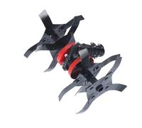 Garden Tractor Plow, Disc Harrow,Ruota diserbante efficiente per il servizio pesante | Scarice di prato di precisione resistente all'erosione Ruota per diserbo per il paesaggio 'agricoltura di Orchard